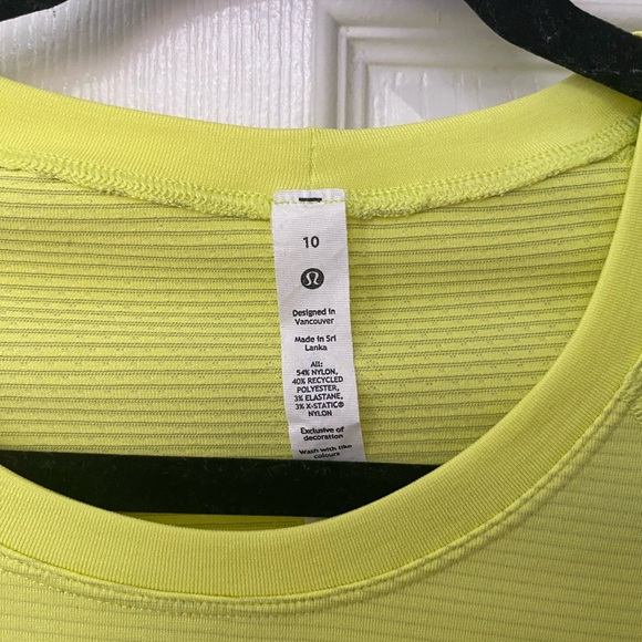 Lululemon Swiftly Tech Long Sleeve Shirt 2.0 *Race Length
Electric Lemon - Picture 8 of 10